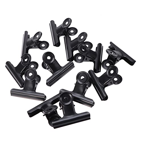 OSALADI 12Stücke Binderclips Metall Büroklammern für Schule Büro Stabile Haltekraft Vielseitige Clips für Dokumente Ticketorganisation Buchreparatur Schwarz OSALADI 12Stücke Binderclips Metall Büroklammern für Schule Büro Stabile Haltekraft Vielseitige Clips für Dokumente Ticketorganisation Buchreparatur Schwarz von OSALADI