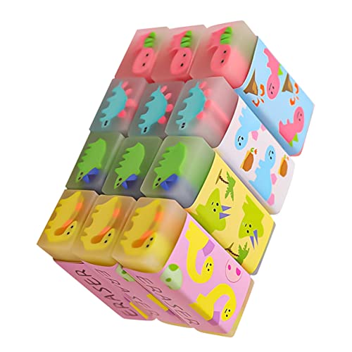 OSALADI 12Stücke Kawaii Dinosaurier Radiergummis für Schule Cartoon Radiergummi Satz für Schüler und Büro Zubehör Entzückendes Design Klein und Tragbar OSALADI 12Stücke Kawaii Dinosaurier Radiergummis für Schule Cartoon Radiergummi Satz für Schüler und Büro Zubehör Entzückendes Design Klein und Tragbar von OSALADI