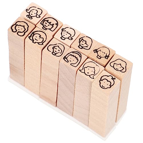 OSALADI 12Stücke Teiliges Holzstempel für DIY Kleine Briefmarken mit Dekorativen Mustern Langlebig und Vielseitig Einsetzbar für Scrapbooking Geschenketiketten und Kreative Projekte OSALADI 12Stücke Teiliges Holzstempel für DIY Kleine Briefmarken mit Dekorativen Mustern Langlebig und Vielseitig Einsetzbar für Scrapbooking Geschenketiketten und Kreative Projekte von OSALADI