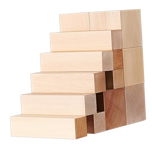 OSALADI 13 Stück Teiliges Basswood Schnitzholz Verschiedene Feine Maserung Langlebig und Rissfest Leicht zu Schnitzen für Anfänger und Hobbykünstler Handlich und Reisetauglich OSALADI 13 Stück Teiliges Basswood Schnitzholz Verschiedene Feine Maserung Langlebig und Rissfest Leicht zu Schnitzen für Anfänger und Hobbykünstler Handlich und Reisetauglich von OSALADI