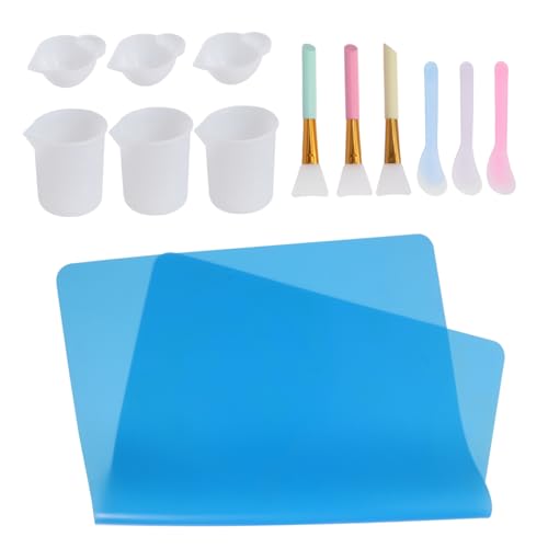 OSALADI 13 Stück Teiliges Diy Craft Tool Set mit Messbechern und Spatula für Epoxidharz und Bastelarbeiten für Kreative Projekte und Heimdekoration OSALADI 13 Stück Teiliges Diy Craft Tool Set mit Messbechern und Spatula für Epoxidharz und Bastelarbeiten für Kreative Projekte und Heimdekoration von OSALADI