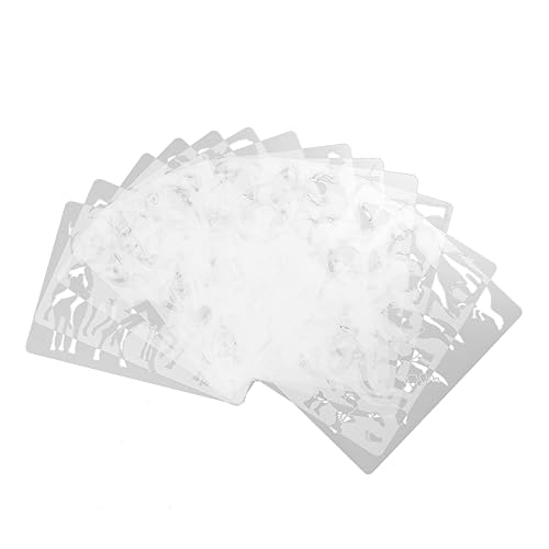 OSALADI 13 Stück Teiliges Diy Malvorlagen Set Schablonen für Basteln Leichte und Wiederverwendbare Malvorlagen für Vorschulkinder für Diy Projekte von OSALADI