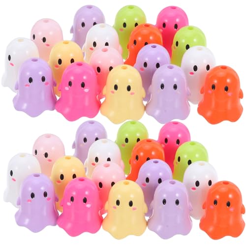 OSALADI 13 Stücke Teiliges Acryl-geister-perlen Bunte Halloween Spacer Charms Leichte Langlebige DIY Bastelperlen für Schmuckherstellung Armbänder Halsketten Schlüsselanhänger Kreative OSALADI 13 Stücke Teiliges Acryl-geister-perlen Bunte Halloween Spacer Charms Leichte Langlebige DIY Bastelperlen für Schmuckherstellung Armbänder Halsketten Schlüsselanhänger Kreative von OSALADI