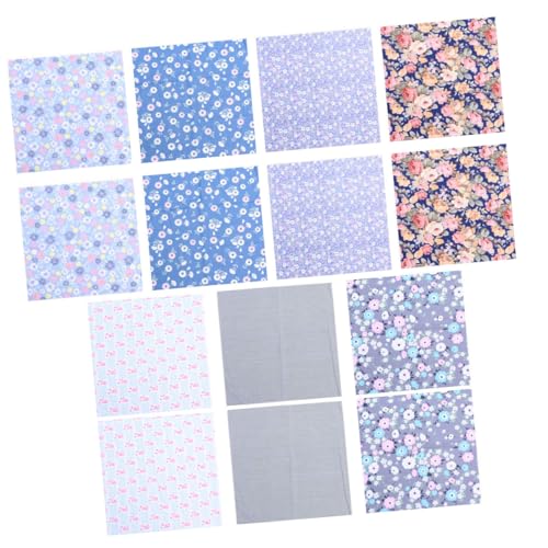 OSALADI 14 Stück Teiliges Set Baumwoll Patchworkstoff Verschiedenen Mustern für Diy Projekte für Quilts Kissenhüllen Kostüme und Bastelarbeiten OSALADI 14 Stück Teiliges Set Baumwoll Patchworkstoff Verschiedenen Mustern für Diy Projekte für Quilts Kissenhüllen Kostüme und Bastelarbeiten von OSALADI