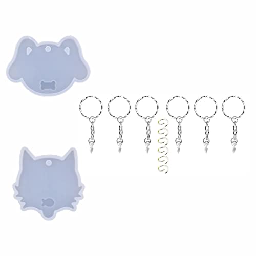 OSALADI 14 Stück Teiliges Set Diy Silikonform für Katzen und Hundemarken Schlüsselanhänger Kreative Epoxidharz Gießform für Personalisierte Schlüsselbund Anhänger und Bastelprojekte OSALADI 14 Stück Teiliges Set Diy Silikonform für Katzen und Hundemarken Schlüsselanhänger Kreative Epoxidharz Gießform für Personalisierte Schlüsselbund Anhänger und Bastelprojekte von OSALADI