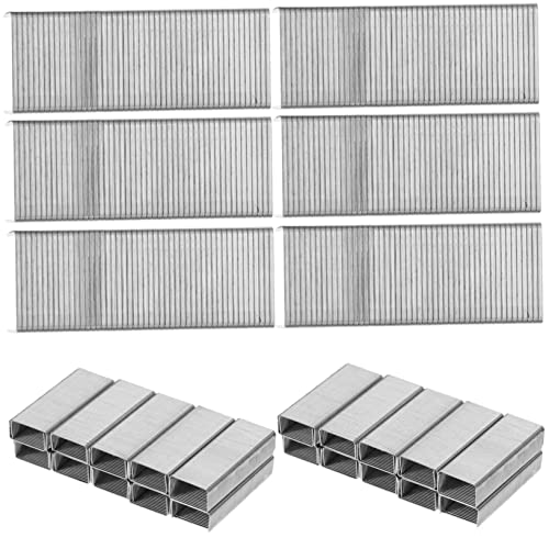 OSALADI 15 Boxen Staple Staple Wiederverwendbare Klammern Heftklammern Industriell Hefter Nachfüllklammern Für Den Haushalt Kompakte Nachfüllklammern Kleine Nachfüllklammern Silber Metall von OSALADI