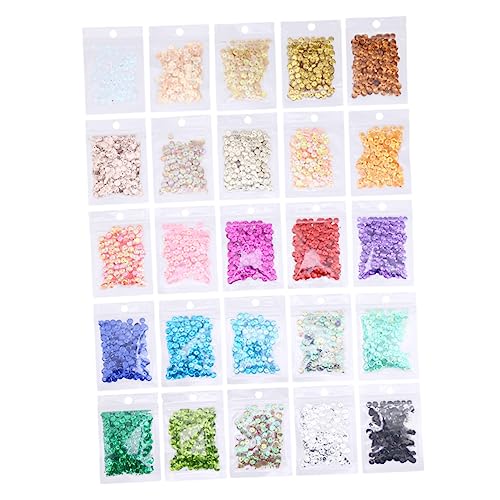 OSALADI 15 Packungen Perforierte Runde Pailletten für Diy Bastelprojekte Zufällig Gemischte Farben für Kleidung Schmuck und Dekorationen Zufällige Farbe OSALADI 15 Packungen Perforierte Runde Pailletten für Diy Bastelprojekte Zufällig Gemischte Farben für Kleidung Schmuck und Dekorationen Zufällige Farbe von OSALADI