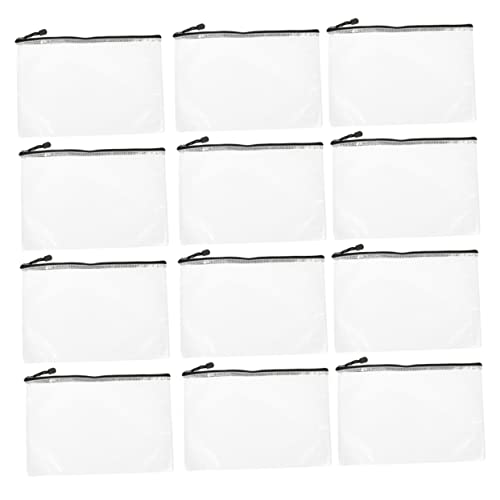 OSALADI 15 Stück Schwarzer Reißverschlussbeutel Ordner Taschen Reißverschlusstasche Zur Aufbewahrung Datei Wagen Schulbedarf Reiseveranstalterbeutel Aktenhalter Pvc Black OSALADI 15 Stück Schwarzer Reißverschlussbeutel Ordner Taschen Reißverschlusstasche Zur Aufbewahrung Datei Wagen Schulbedarf Reiseveranstalterbeutel Aktenhalter Pvc Black von OSALADI