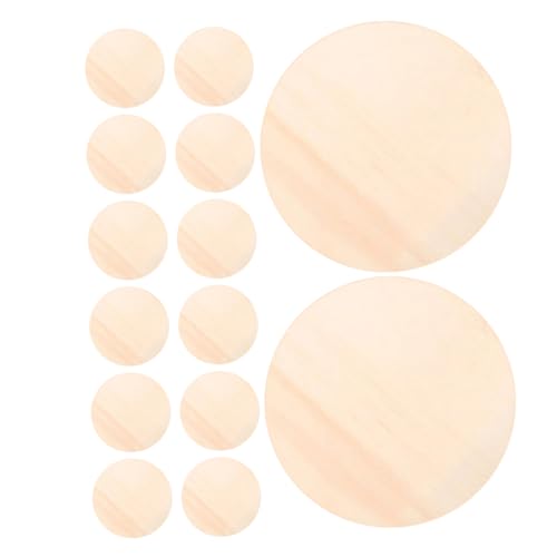 OSALADI 15 Stück Teiliges Naturbelassene Holzscheiben Rund ohne Rustikale Holzplatten zum Basteln DIY Türschilder Holzanhänger für Weihnachtsdeko und Wohnraumgestaltung OSALADI 15 Stück Teiliges Naturbelassene Holzscheiben Rund ohne Rustikale Holzplatten zum Basteln DIY Türschilder Holzanhänger für Weihnachtsdeko und Wohnraumgestaltung von OSALADI