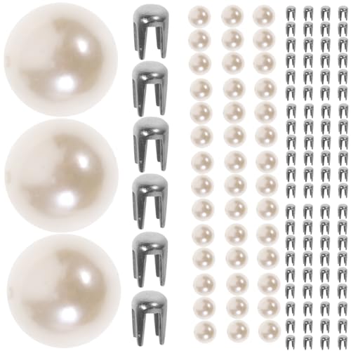 OSALADI 150Sätze Klaue Nagelnieten Perlennieten für DIY Bekleidungszubehör Kreative Nieten für Schmuck und Handwerk für Bastel und Lederliebhaber OSALADI 150Sätze Klaue Nagelnieten Perlennieten für DIY Bekleidungszubehör Kreative Nieten für Schmuck und Handwerk für Bastel und Lederliebhaber von OSALADI