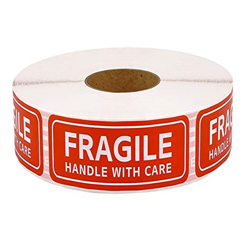 OSALADI 150Stücke Fragile Aufkleber Versandverpackung Handle With Care Etiketten für Kartons und Hochwertige Klebefolie für Sicheren Versand von OSALADI
