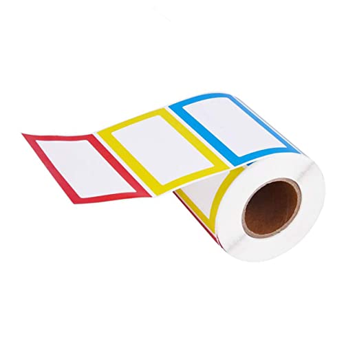OSALADI 150Stücke Selbstklebende Etiketten Farbe Einfache Marker Sticker für Namen Preise und Organisation im Büro Zuhause und Schule OSALADI 150Stücke Selbstklebende Etiketten Farbe Einfache Marker Sticker für Namen Preise und Organisation im Büro Zuhause und Schule von OSALADI