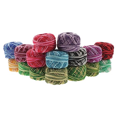OSALADI 16 Rollen Teiliges Stickgarn Set Bunte Baumwollfäden für Kreuzstich und Handarbeit für DIY Projekte und Bastelbedarf um Kreative mit Freunden und Familie zu Erleben OSALADI 16 Rollen Teiliges Stickgarn Set Bunte Baumwollfäden für Kreuzstich und Handarbeit für DIY Projekte und Bastelbedarf um Kreative mit Freunden und Familie zu Erleben von OSALADI