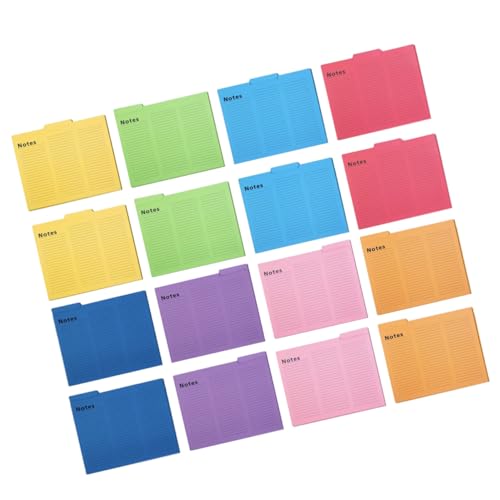 OSALADI 16 Stück Farbenfrohe Ordner Schreibwaren Manila-Ordner dokumentieren Büro Neon Unterlagen Datei-Organizer-Ordner Multifunktions-Dateiordner-Organizer Aktenordner der Schüler Papier OSALADI 16 Stück Farbenfrohe Ordner Schreibwaren Manila-Ordner dokumentieren Büro Neon Unterlagen Datei-Organizer-Ordner Multifunktions-Dateiordner-Organizer Aktenordner der Schüler Papier von OSALADI