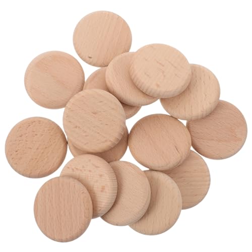 OSALADI 16 Stück Teiliges Handgeschnitzte Runde Holzscheiben für DIY Bastelprojekte Unbehandelte Schachmünzen Kreative Holzspielsteine Langlebig und Individuell Gestaltbar OSALADI 16 Stück Teiliges Handgeschnitzte Runde Holzscheiben für DIY Bastelprojekte Unbehandelte Schachmünzen Kreative Holzspielsteine Langlebig und Individuell Gestaltbar von OSALADI