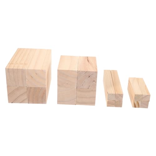 OSALADI 16 Stück Teiliges Holzblock Massivem Holz Unbearbeitete Holzsäulen für Diy Holzschnitzprojekte und Bastelarbeiten für Anfänger und Profis Vielseitig Einsetzbar für Handarbeiten OSALADI 16 Stück Teiliges Holzblock Massivem Holz Unbearbeitete Holzsäulen für Diy Holzschnitzprojekte und Bastelarbeiten für Anfänger und Profis Vielseitig Einsetzbar für Handarbeiten von OSALADI