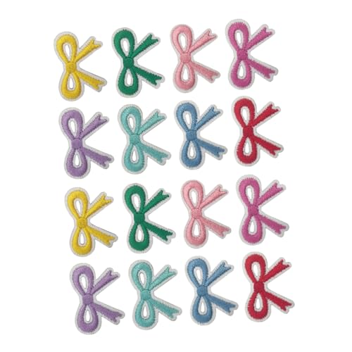 OSALADI 16 Stück Teiliges Selbstklebende Schleifenstoffflicken Bestickte Bowknot Applikationen zum Aufbügeln und Aufnähen Vielseitige Dekoration für Jeans Jacken Rucksäcke Schuhe DIY OSALADI 16 Stück Teiliges Selbstklebende Schleifenstoffflicken Bestickte Bowknot Applikationen zum Aufbügeln und Aufnähen Vielseitige Dekoration für Jeans Jacken Rucksäcke Schuhe DIY von OSALADI