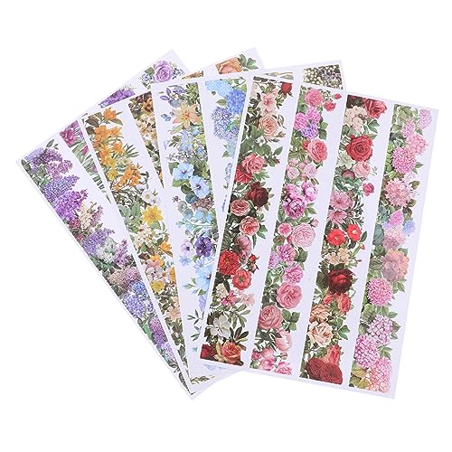 OSALADI 16 Stück Vintage Washi Tape Selbstklebende Dekorative Tapes für Scrapbooking Journaling und Handarbeiten Projekte und Diy Dekorationen OSALADI 16 Stück Vintage Washi Tape Selbstklebende Dekorative Tapes für Scrapbooking Journaling und Handarbeiten Projekte und Diy Dekorationen von OSALADI
