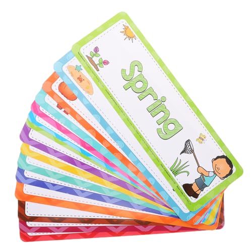 OSALADI 16-teiliges Set Englische Wortkarte Lernkarten Dekorationszubehör Für Klassenzimmer Unterrichtsmaterial Für Grundschullehrer Kindergartenspielzeug Kinderkarten Lehrerkarte Papier OSALADI 16-teiliges Set Englische Wortkarte Lernkarten Dekorationszubehör Für Klassenzimmer Unterrichtsmaterial Für Grundschullehrer Kindergartenspielzeug Kinderkarten Lehrerkarte Papier von OSALADI