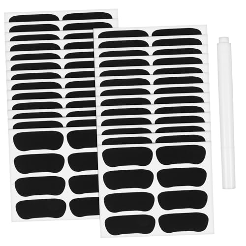 OSALADI 160 Stück Sport Eye Stickers mit Weißem Stift Selbstklebende Augenstreifen zur Blendungsreduktion für Baseball und Sportveranstaltungen Strapazierfähige PVC Aufkleber OSALADI 160 Stück Sport Eye Stickers mit Weißem Stift Selbstklebende Augenstreifen zur Blendungsreduktion für Baseball und Sportveranstaltungen Strapazierfähige PVC Aufkleber von OSALADI