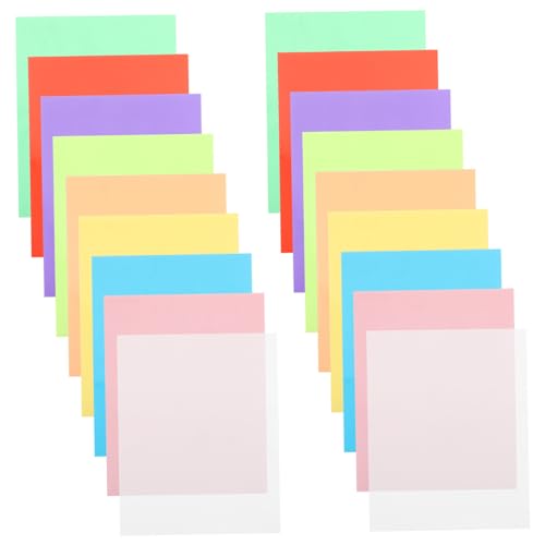 OSALADI 18 Blatt farbiges Zellophan wickeln Herstellung Cellophan-Geschenkpapier Cellophan -Wrap Transparentpapier zum Basteln klares Zellophan Cellophan -Wickelquadrate PVC OSALADI 18 Blatt farbiges Zellophan wickeln Herstellung Cellophan-Geschenkpapier Cellophan -Wrap Transparentpapier zum Basteln klares Zellophan Cellophan -Wickelquadrate PVC von OSALADI
