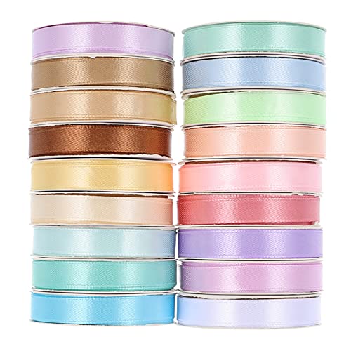 OSALADI 18 Rollen Geschenkbänder Satinbänder Farben für DIY Dekorationen Hochzeitsfeiern und Geschenkpäckchen Langlebig und Vielseitig Einsetzbar Zufällige Farbe Zufällige Farbe OSALADI 18 Rollen Geschenkbänder Satinbänder Farben für DIY Dekorationen Hochzeitsfeiern und Geschenkpäckchen Langlebig und Vielseitig Einsetzbar Zufällige Farbe Zufällige Farbe von OSALADI