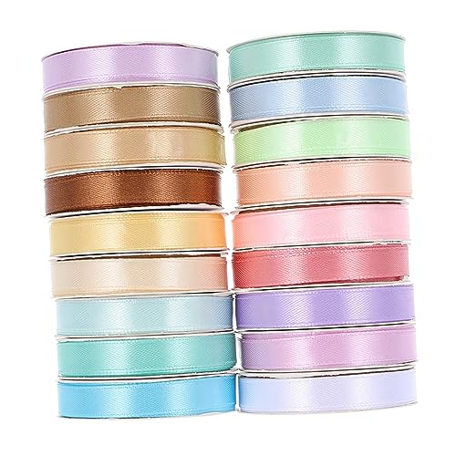 OSALADI 18 Rollen Geschenkband pro Dekoration für Hochzeiten Partys und Diy Projekte und Weich für Verpackungen und Bastelarbeiten Zufällige Farben Zufällige Farbe OSALADI 18 Rollen Geschenkband pro Dekoration für Hochzeiten Partys und Diy Projekte und Weich für Verpackungen und Bastelarbeiten Zufällige Farben Zufällige Farbe von OSALADI