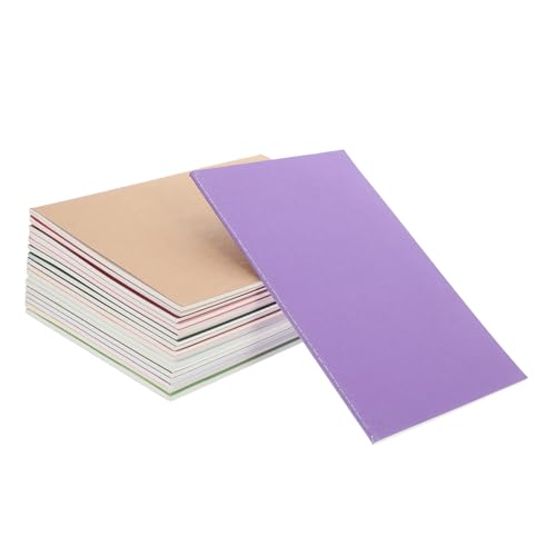 OSALADI 18 Stück Notizbuch Aus Kraftpapier Liniertes Notizbuch Zeitschriften Masse Gebundenes Tagebuch Kleines Tagebuch Trainingstagebuch Massenjournale Zeitschriften Lesen Papier von OSALADI