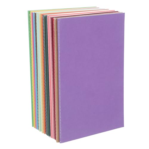 OSALADI 18 Stück Notizbuch Aus Kraftpapier Notizblock Linierte Notizbücher Notizbuch Mit Weichem Einband Kleine Notizbücher Süßes Journal Kleine Notizblöcke Groß Massenjournal Papier OSALADI 18 Stück Notizbuch Aus Kraftpapier Notizblock Linierte Notizbücher Notizbuch Mit Weichem Einband Kleine Notizbücher Süßes Journal Kleine Notizblöcke Groß Massenjournal Papier von OSALADI