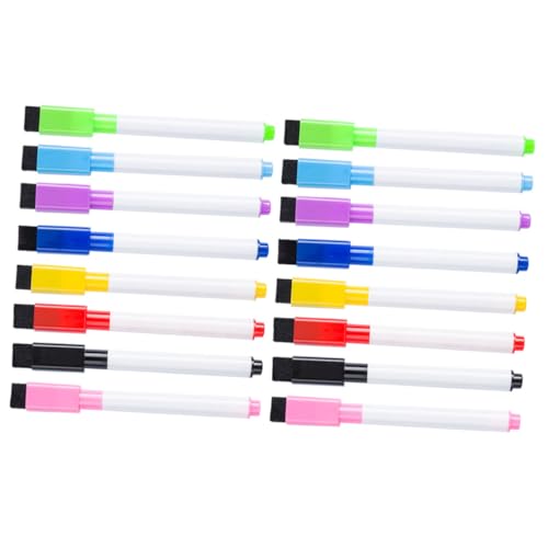 OSALADI 18 Stück Teiliges Farbige Wiederverwendbare Whiteboard Stifte Praktische Magnetische Marker für Büro und Schule für Kreatives Schreiben und Notizen OSALADI 18 Stück Teiliges Farbige Wiederverwendbare Whiteboard Stifte Praktische Magnetische Marker für Büro und Schule für Kreatives Schreiben und Notizen von OSALADI