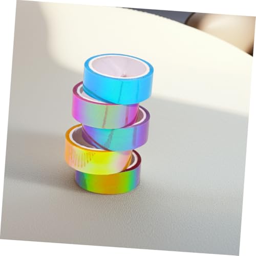 OSALADI 18 Stück Teiliges Washi Tape Farbverlauf Klebeband Pastellfarben Buntes Masking Tape für Scrapbooking Journale DIY Basteln und Geschenkverpackung Originelles Kreppband OSALADI 18 Stück Teiliges Washi Tape Farbverlauf Klebeband Pastellfarben Buntes Masking Tape für Scrapbooking Journale DIY Basteln und Geschenkverpackung Originelles Kreppband von OSALADI
