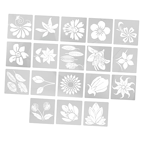 OSALADI 18 Teiliges Zeichenvorlagen Set DIY Malvorlagen Schablonen Für DIY Schablonen Basteln Wiederverwendbare Kunstschablonen Zum Malen Große DIY Vorlagen Kleine DIY OSALADI 18 Teiliges Zeichenvorlagen Set DIY Malvorlagen Schablonen Für DIY Schablonen Basteln Wiederverwendbare Kunstschablonen Zum Malen Große DIY Vorlagen Kleine DIY von OSALADI