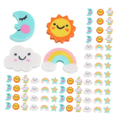 OSALADI 180 Stück Bunte Mini Radiergummis Wolken Mond Sterne Niedlich Lustig für Schule Klassenzimmer Preise Belohnungen Partyartikel OSALADI 180 Stück Bunte Mini Radiergummis Wolken Mond Sterne Niedlich Lustig für Schule Klassenzimmer Preise Belohnungen Partyartikel von OSALADI