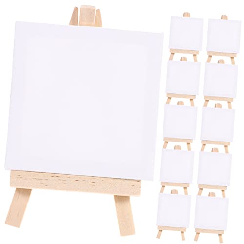 OSALADI 18Sätze Mini Staffelei Teiliges Staffelei mit Leinwänden für Künstler für DIY Malerei Kunstprojekte und Kreative OSALADI 18Sätze Mini Staffelei Teiliges Staffelei mit Leinwänden für Künstler für DIY Malerei Kunstprojekte und Kreative von OSALADI