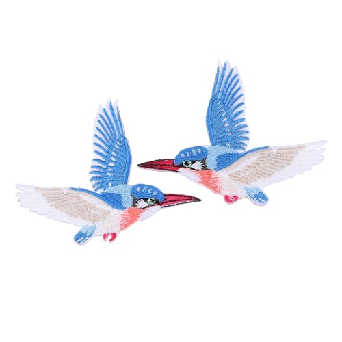 OSALADI 1Paar Fliegende Patches für Kleidung DIY Applikationen Selbstklebend Hochwertige Stoffstickerei für Shirts Jeans und Taschen mit Hotmelt Kleber von OSALADI