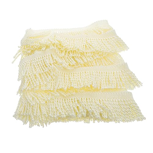 OSALADI 1Rolle Fransenbesatz Nähende Quaste Trim für DIY Vorhangdekoration Vielseitig für Weihnachten Hochzeiten und Partys Leicht und Platzsparend OSALADI 1Rolle Fransenbesatz Nähende Quaste Trim für DIY Vorhangdekoration Vielseitig für Weihnachten Hochzeiten und Partys Leicht und Platzsparend von OSALADI