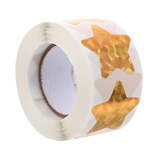 OSALADI 1Rolle Fünf Punkte Sternaufkleber Selbstklebende Goldene Sterne für Belohnungen im Kindergarten DIY Bastelarbeiten und Deko OSALADI 1Rolle Fünf Punkte Sternaufkleber Selbstklebende Goldene Sterne für Belohnungen im Kindergarten DIY Bastelarbeiten und Deko von OSALADI