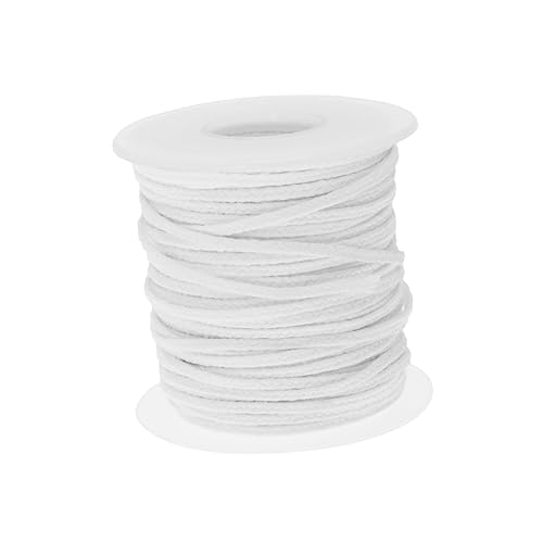 OSALADI 1Rolle Kerzendocht Spule Geflochtene Baumwolle Stränge für DIY Kerzenherstellung Rauchfrei und Passend für Säulen und Verjüngungen OSALADI 1Rolle Kerzendocht Spule Geflochtene Baumwolle Stränge für DIY Kerzenherstellung Rauchfrei und Passend für Säulen und Verjüngungen von OSALADI