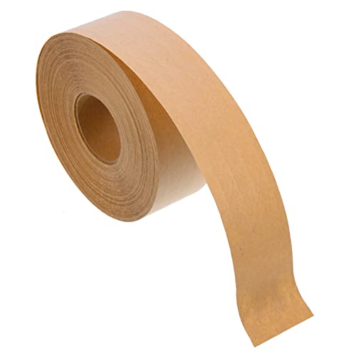 OSALADI 1Rolle Kraftpapier Klebeband Hochklebrig Beschreibbar Verpacken und Versiegeln von Kartons Bilderrahmen und Bastelprojekten von OSALADI