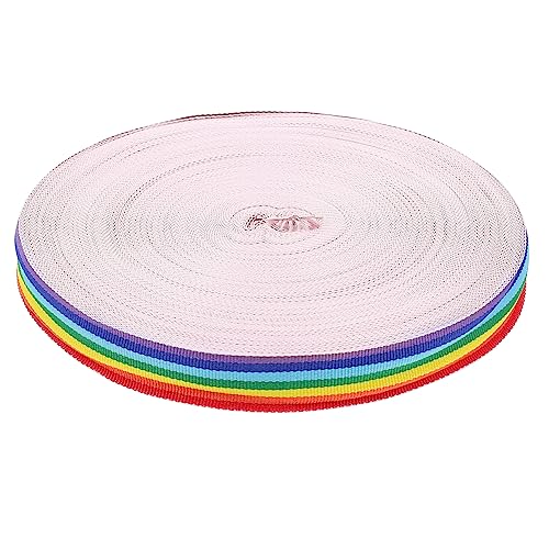 OSALADI 1Rolle Schneidbares Blumenband Dekoratives Geschenkband für DIY Bastelarbeiten für Haarbänder Geschenkverpackungen und Blumendekorationen Regenbogenfarben OSALADI 1Rolle Schneidbares Blumenband Dekoratives Geschenkband für DIY Bastelarbeiten für Haarbänder Geschenkverpackungen und Blumendekorationen Regenbogenfarben von OSALADI