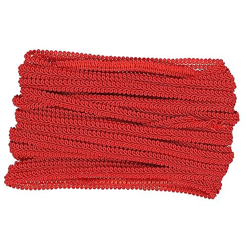 OSALADI 1Rolle Wellenförmige Fransenverkleidung Dekoratives Spitzenband für Vorhänge Sofas und DIY Handwerksprojekte für Wohnraumgestaltung und Stilvolle von OSALADI