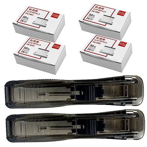 OSALADI 1Satz Dokumentenhefterset für Büro und Schule Wiederverwendbare Klammerclips mit Ersatzklammern Büromaterial zur Effizienten Dokumentenorganisation OSALADI 1Satz Dokumentenhefterset für Büro und Schule Wiederverwendbare Klammerclips mit Ersatzklammern Büromaterial zur Effizienten Dokumentenorganisation von OSALADI