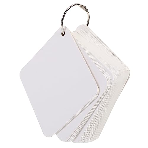 OSALADI 1Satz Leeren Karteikarten mit Metallringen Praktische DIY Memo Karten für Kreatives Basteln Flashkarten für Lernen und Notizen Leicht und Tragbar OSALADI 1Satz Leeren Karteikarten mit Metallringen Praktische DIY Memo Karten für Kreatives Basteln Flashkarten für Lernen und Notizen Leicht und Tragbar von OSALADI