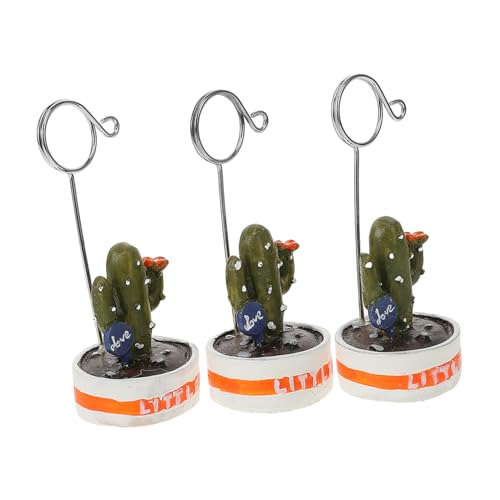 OSALADI 1Satz Mini Kaktus Form Notizhalter Kreative Kartenclips aus Harz für Hochzeiten Geburtstagsfeiern Tischdekoration und Foto oder Menühalter OSALADI 1Satz Mini Kaktus Form Notizhalter Kreative Kartenclips aus Harz für Hochzeiten Geburtstagsfeiern Tischdekoration und Foto oder Menühalter von OSALADI