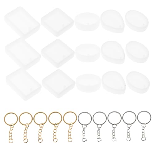 OSALADI 1Satz Schlüsselanhänger Silikonformen Molds für DIY Schlüsselanhänger Designs für Personalisierte Ornamente für Projekte OSALADI 1Satz Schlüsselanhänger Silikonformen Molds für DIY Schlüsselanhänger Designs für Personalisierte Ornamente für Projekte von OSALADI