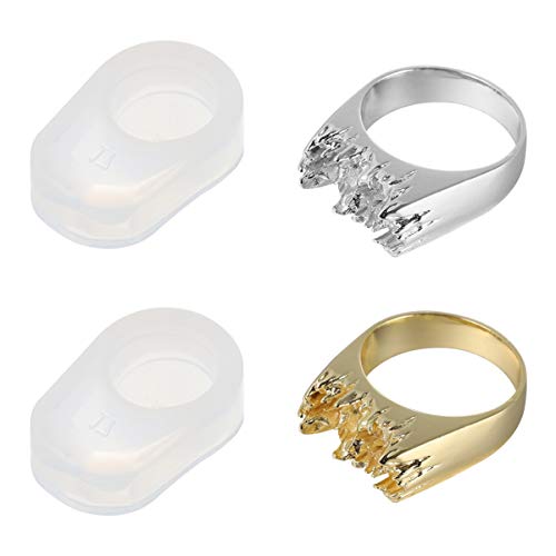 OSALADI 1Satz Schmuckherstellungsset Teiliges Silikonformen für DIY Ringe Silber zur Individuellen Schmuckproduktion für OSALADI 1Satz Schmuckherstellungsset Teiliges Silikonformen für DIY Ringe Silber zur Individuellen Schmuckproduktion für von OSALADI