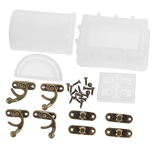 OSALADI 1Satz Silikon Gießformen für DIY Schmuckboxen und Aufbewahrung Epoxidharz Formen für Kreative Projekte für Schatzkisten und Persönliche Organizer OSALADI 1Satz Silikon Gießformen für DIY Schmuckboxen und Aufbewahrung Epoxidharz Formen für Kreative Projekte für Schatzkisten und Persönliche Organizer von OSALADI