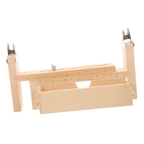 OSALADI 1Satz Strickmaschine für DIY Armbänder Einstellbares Flechtenwerkzeug Holz zum Knüpfen von Schnüren und Lederbändern für Schmuckherstellung OSALADI 1Satz Strickmaschine für DIY Armbänder Einstellbares Flechtenwerkzeug Holz zum Knüpfen von Schnüren und Lederbändern für Schmuckherstellung von OSALADI