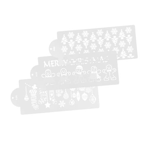 OSALADI 1Satz Teiliges von Kuchen Dekorationsformen Hochwertige DIY Vorlagen für Geburtstagskuchen und Desserts Muster und Langlebige Materialien OSALADI 1Satz Teiliges von Kuchen Dekorationsformen Hochwertige DIY Vorlagen für Geburtstagskuchen und Desserts Muster und Langlebige Materialien von OSALADI