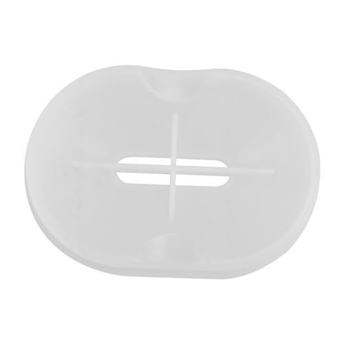 OSALADI 1Stück Ellipse Silikonform für Seifenherstellung DIY Seifenkiste Langlebige Küchenwaren Einfache Handhabung Praktische Silikonform für Projekte Zufälliger Stil von OSALADI